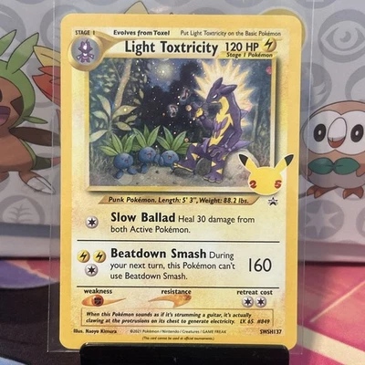 Light Toxtricity SWSH137 SWSH: Sword & Shield Promo Cards Holo - Image 1 of 4