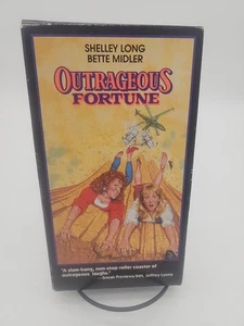 Outrageous Fortune (VHS, 1988) Shelley Long 80s Comedy - Imagen 1 de 7