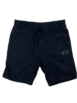 Adidas x Yohji Yamamoto Y-3 Classic Terry Shorts Black Men's 2X Drawstring - Image 1 of 4
