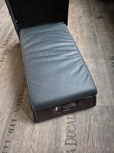 MERCEDES BENZ W220 CLASSE S S600 BRACCIOLO CENTRALE POSTERIORE CON PORTABICCHIERI IN LEGNO - Foto 1 di 5