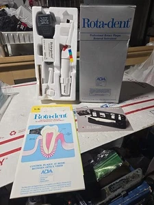 Vtg ROTA-DENT Professional Rotary Plaque Removal Instrument~SEALED NEW~NOS - Picture 1 of 24
