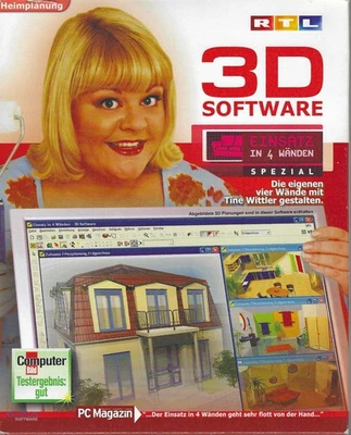 Einsatz in 4 Wänden Spezial (2006) - 3D-Software und Anwenderhandbuch (gut/OVP) - Bild 1 von 2