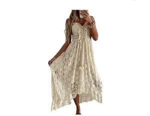 New Elegant Beach Dress - Picture 1 of 7