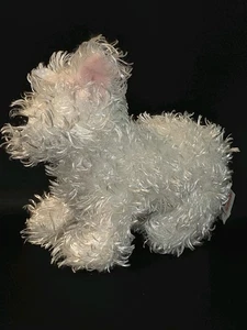 GANZ Webkinz Lil' Kinz White Terrier HS106 Plush – No Code, Lightly Used - Picture 1 of 8