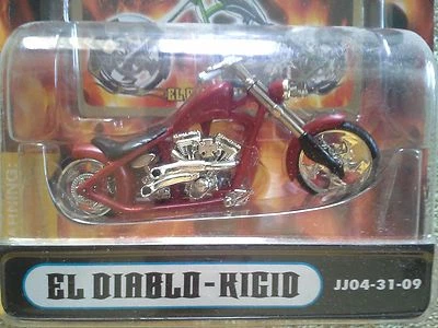 West Coast Choppers El Diablo Rigid Jesse James 1/31 Diecast Motorcycle NEW - Image 1 of 3