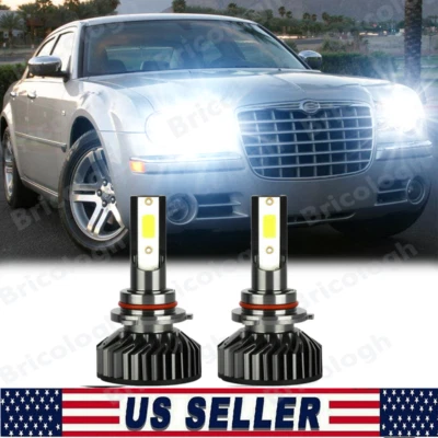 Faro LED bombillas altas bajas para Chrysler 200 300 2016 2017 2018 2019 F2 6000K Foto 1 de 4