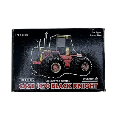 Case 1470 Black Knight 4WD Tractor With Duals By Ertl 1/64 Collector Edition - Image 1 of 4