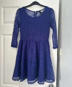 Purple Lace Dress - Picture 1 of 6