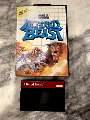 Altered Beast (Sega Master System, 1989) Authentic, Tested, Cartridge and Case - Image 1 of 4
