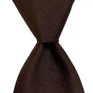 DOLCE & GABBANA Men's PINUP Silk Necktie ITALY Luxury Geometric Brown/Blue EUC - Picture 1 of 3