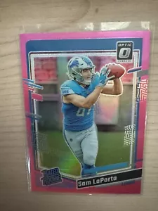 Panini Donruss Optic 2023 - Clasificado Rookie Pink Prizm #237 Sam LaPorta (RC) - Imagen 1 de 6