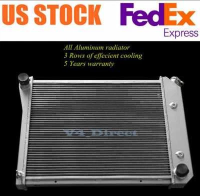 Radiator for 1980-1987 Buick Regal 3.8L 4.1L / 1965-1969 Skylark 3 Row Aluminum - Image 1 of 4