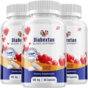 (3 Pack) Diabextan Blood Support Capsules- Diabextan Pills Advanced Formula - Picture 1 of 7