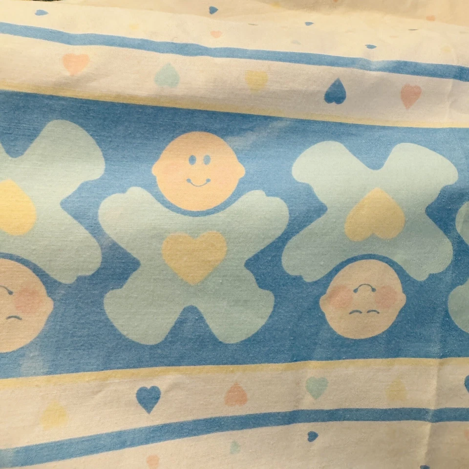 De colección Años 80 1985 Fisher Price Porta Bebé Sábana Ajustable Cuna Pastel Bebés RARO Foto 1 de 4