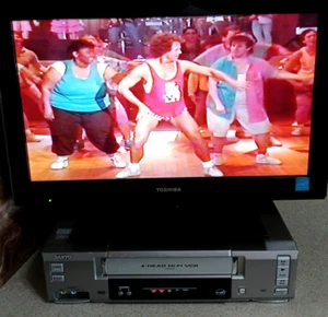Reproductor VHS VCR HiFi de 4 cabezales Sanyo VWM-710 - Imagen 1 de 7