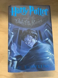Harry Potter Order of the Phoenix True 1st Edition Hardcover 2003 Error Printing - Picture 1 of 8