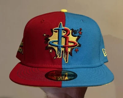 Nuevo sombrero ajustado Houston Rockets New Era 59FIFTY juegos navideños talla 7 3/8🔥 Foto 1 de 4