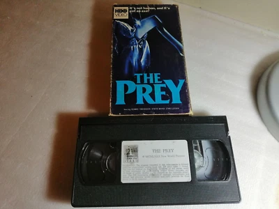 THE PREY (1983) - RARE HBO VIDEO USA Import Original VHS Carton Issue - HORROR - Image 1 of 2