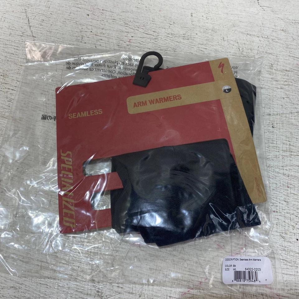 Specialized Therminal Thermal Arm Warmers XL Moisture WIcking WInter Snow Sport