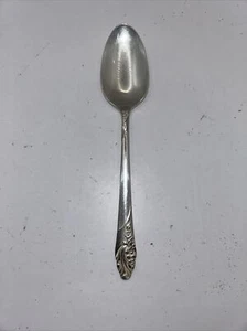 ONEIDA COMMUNITY 1950 ABENDSTERN MUSTER SILBER TELLER ZUCKERLÖFFEL - Bild 1 von 3
