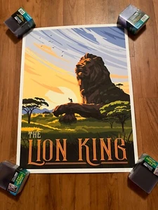 The Lion King Bottleneck Gallery Steve Thomas IN STOCK to ship! - Picture 1 of 5