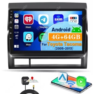 For Toyota Tacoma 2005-2013 Carplay Android13 4+64G Car Stereo Radio RDS WIFI BT - Picture 1 of 19