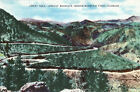 Lariat Trail Lookout Mountain - Denver Mountain Colorado - Old Postcard 