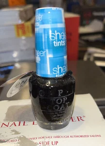 OPI Sheer Tints Color Tinted Top Coat Nail Lacquer, I Can Teal You Like Me #6 - Picture 1 of 4