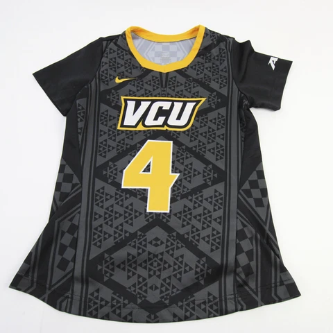 VCU Rams Nike Dri-Fit Practice Jersey - Soccer Women's Black/Gold Used Cover