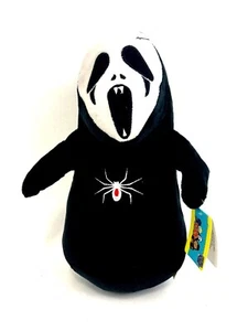 Plush Halloween Black Ghoul 11" Monster Ghost Scary Spooky Toy Decoration NEW - Picture 1 of 4
