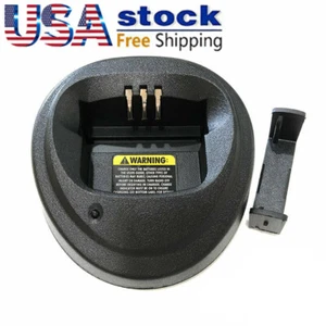 Rapid Charger Base For CP040 CP140 CP180 CP200 CP200D CP200XLS Two Way Radio - Afbeelding 1 van 3