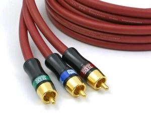 Liberty Z-300 THX OFHC Component Video Cable, 75 Ohm Triplex, .5 m, RGB Hi Rez - Picture 1 of 3