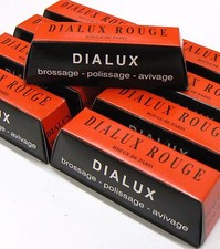 Dialux Red Rouge Polishing Compound Gold Jewelry Polish for Buffing Wheel 2 Bar