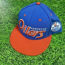 47 Brand Edmonton Oilers Cap Hat Adjustable Script Logo