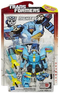 TRANSFORMERS GENERATIONS THRILLING 30TH ANNIVERSARY DELUXE CLASS NIGHTBEAT - Picture 1 of 6