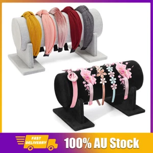 Velvet Hair Band Headband Holder Retail Shop Display Stand Rack Organizer Rack - Picture 1 of 12