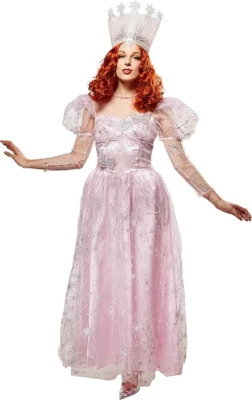 Glinda Women's Costume Dress and Tiara, Medium - Image 1 of 4