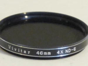 * * 46mm - Vivitar Neutral Density ND4X Filter New #46d-ntRP - Picture 1 of 1