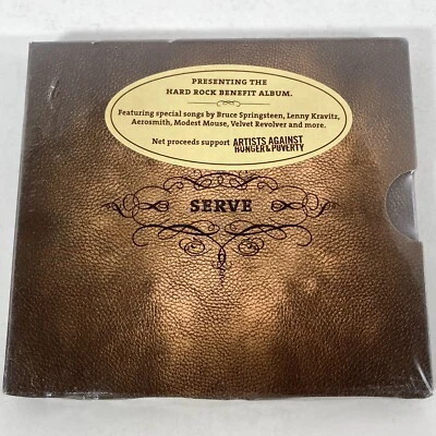 Serve Hard Rock Benefit Album 2006 CD Bruce Springsteen Aerosmith New Sealed - Image 1 of 4