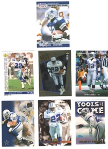 (21) Emmitt Smith Rookie + Star Lot. ROOKIE 1990 Proset #685 + (20) Stars.   HOF - Picture 1 of 9