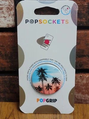 PopSockets PopGrip Cell Phone Grip & Stand - Tropical Sunset - 801219 - Image 1 of 2