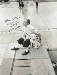 Jean-Pierre Talbot Hand Signed 8x6 Inch Tintin Photo Jean Pierre Talbot - Foto 1 di 1