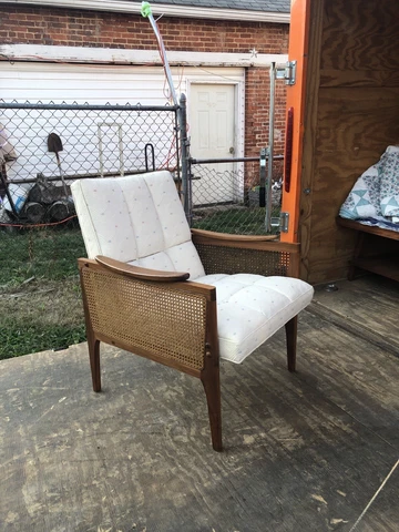 GOOD QUALITY MID CENTURY MODERN DANISH MODERN OR STYLE ARM CHAIR ARMCHAIR Cover