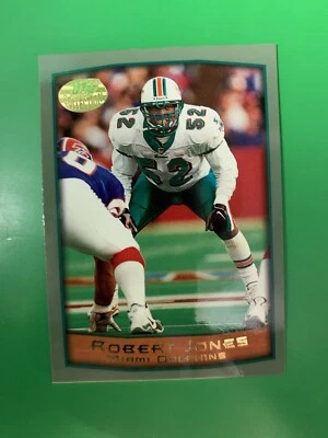 1999 Topps Robert Jones Miami Dolphins #254 - Image 1 of 2