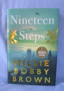Nineteen Steps A Novel Millie Bobby Brown Barnes & Nobel Signed First Edition - Picture 1 of 7