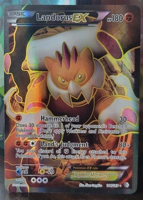 Landorus EX (144 Full Art) 144/149 Boundaries Crossed Holo - Image 1 of 2