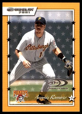 Aramis Ramirez 2001 Donruss #128 Pirates MLB LEIA FRETE GRÁTIS AutographDen - Imagem 1 de 2