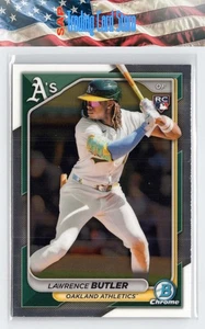 2024 Bowman Chrome #59 Lawrence Butler RC - Picture 1 of 2