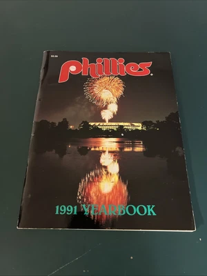 1991 Philadelphia Phillies MLB Baseball YEARBOOK - Image 1 of 3
