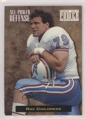 1993 Pro Set Power All-Power Defense Ray Childress #APD3 - Image 1 of 2